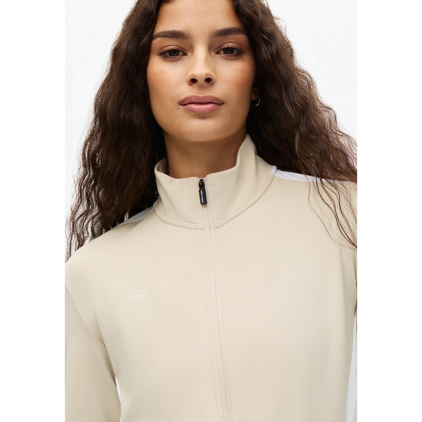 Rohnisch Ladies Mid-Layer Jacket for Sporty Elegance with Close-Fitting Comfort