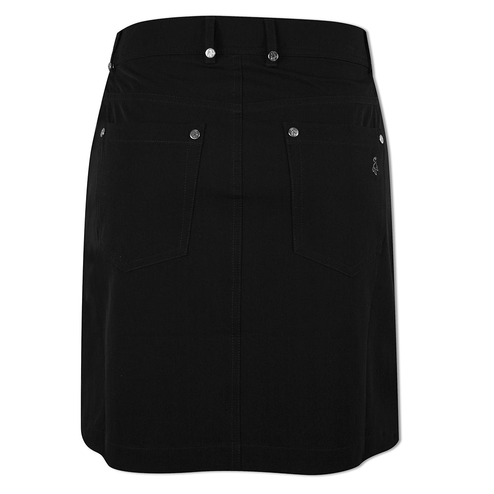 Green Lamb Ladies Stretch Skort with UPF30 Protection in Black