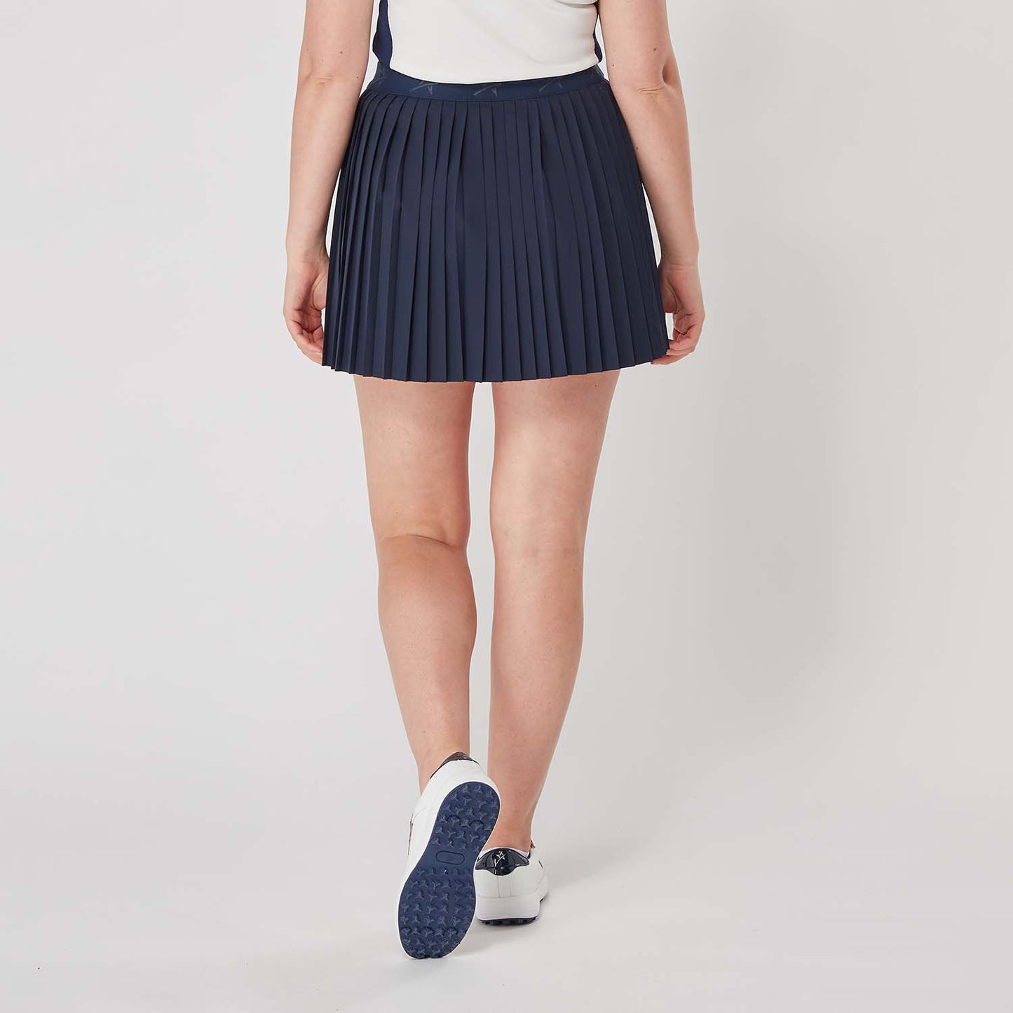 Swing Out Sister Women's ELITE Navy Pull-On Pleated Skort - Last One Size 12 Only Left