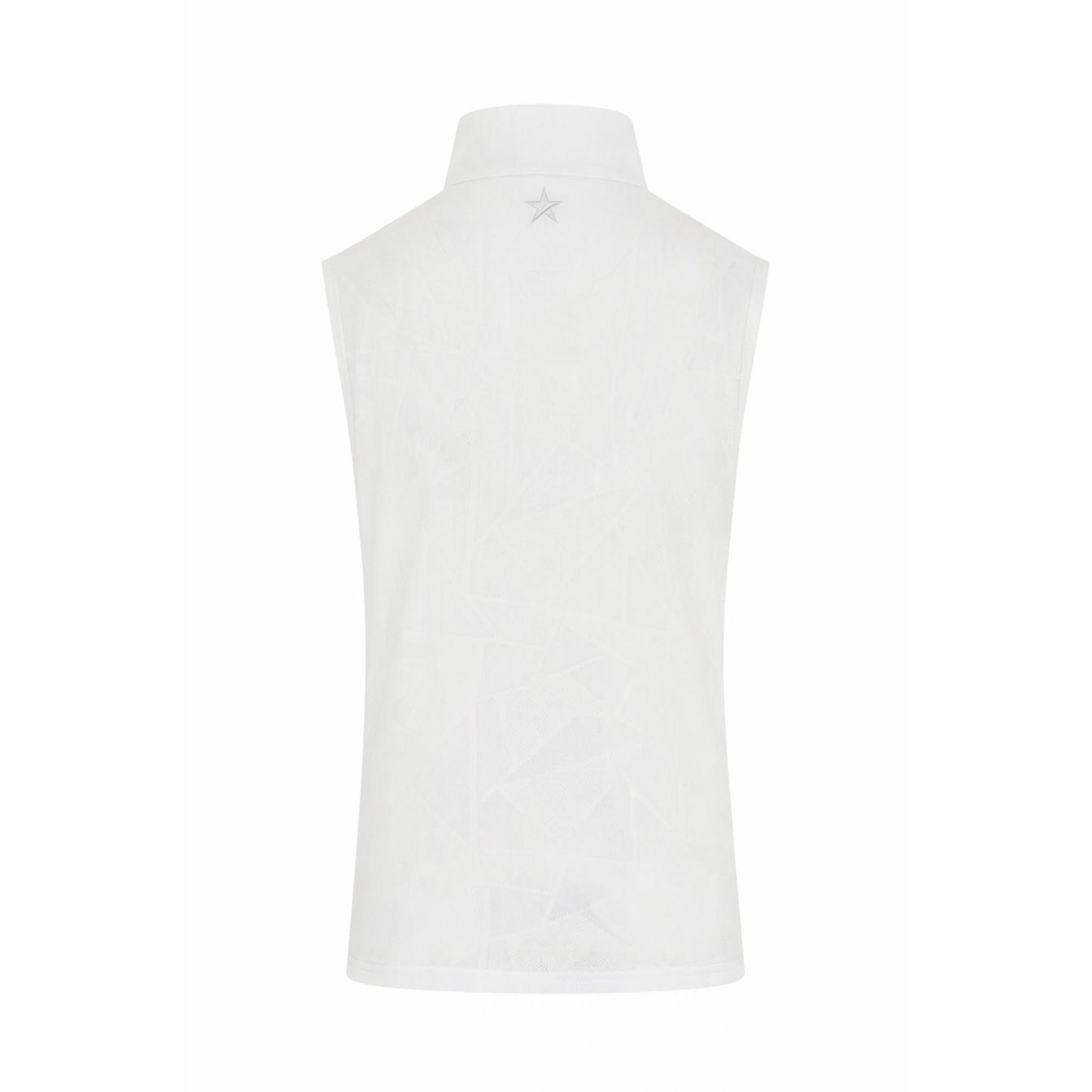 Swing Out Sister Ladies Sleeveless Polo Elegant Ladies Polo with Zip Neck – A Stylish Staple for Every Season
