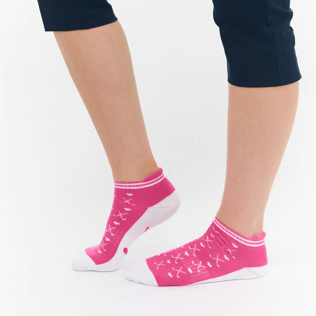 Surprizeshop Ladies 3 Pair Pack Golf Socks