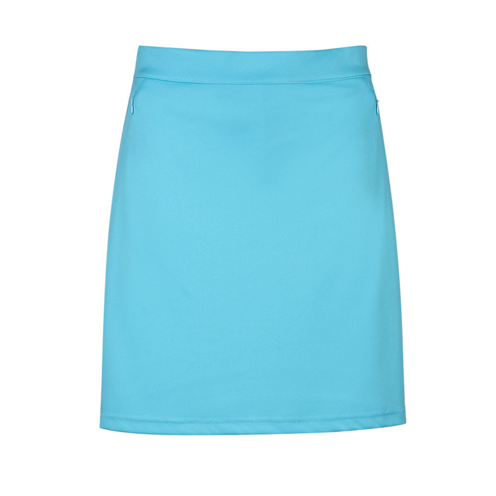 Glenmuir Ladies Pull-On Stretch Skort in Aqua