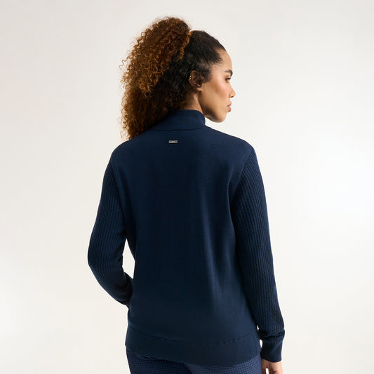 PING Ladies Quarter-Zip Lined Golf Sweater