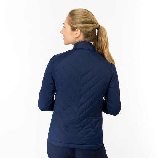 Pure Golf Ladies Hybrid Jacket in Navy - Your Perfect Layer for the Season