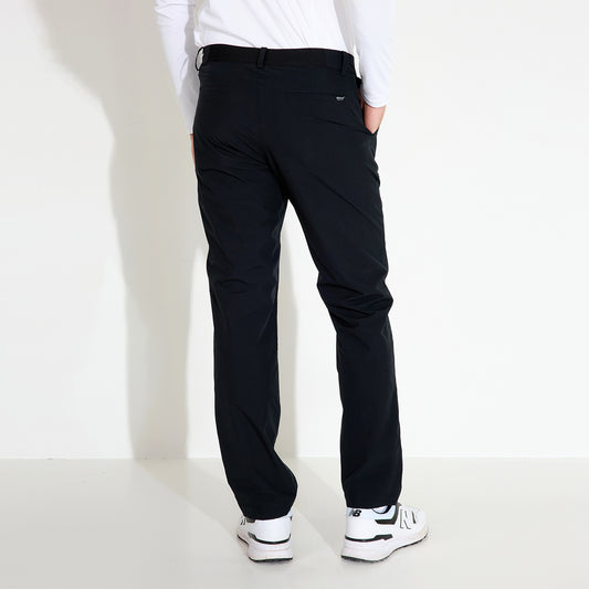 Abacus Mens Black Links Waterproof Trousers with Brushed Inner