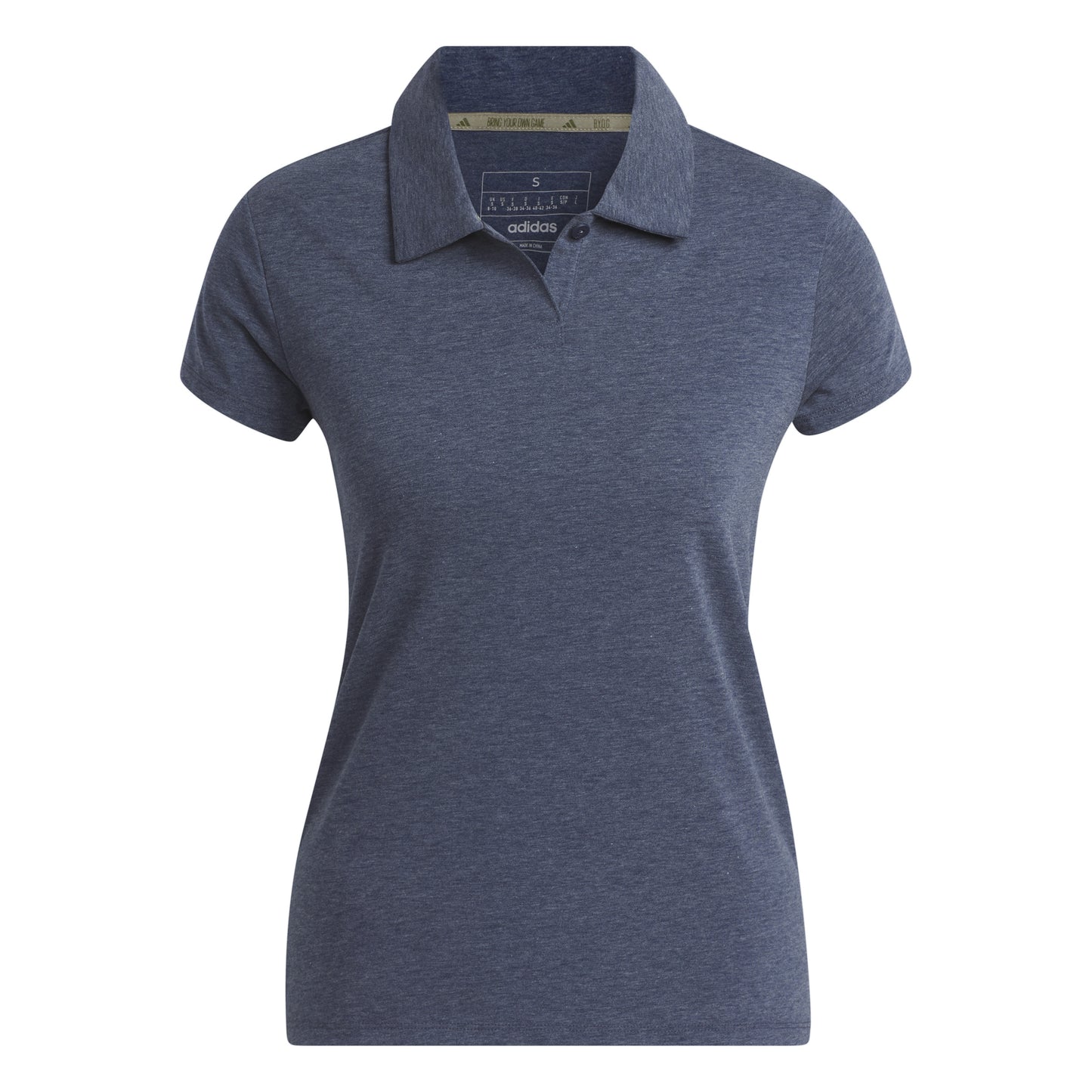 adidas Ladies Go-To Short Sleeve Golf Polo in Collegiate Navy - Last One XL Only Left