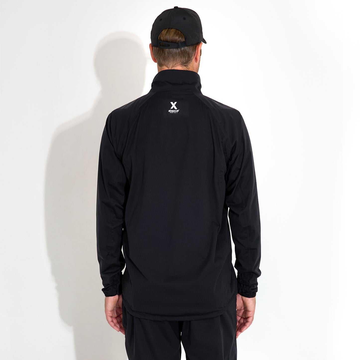 Abacus Mens Pitch 37.5 Technology Rain Jacket in Black