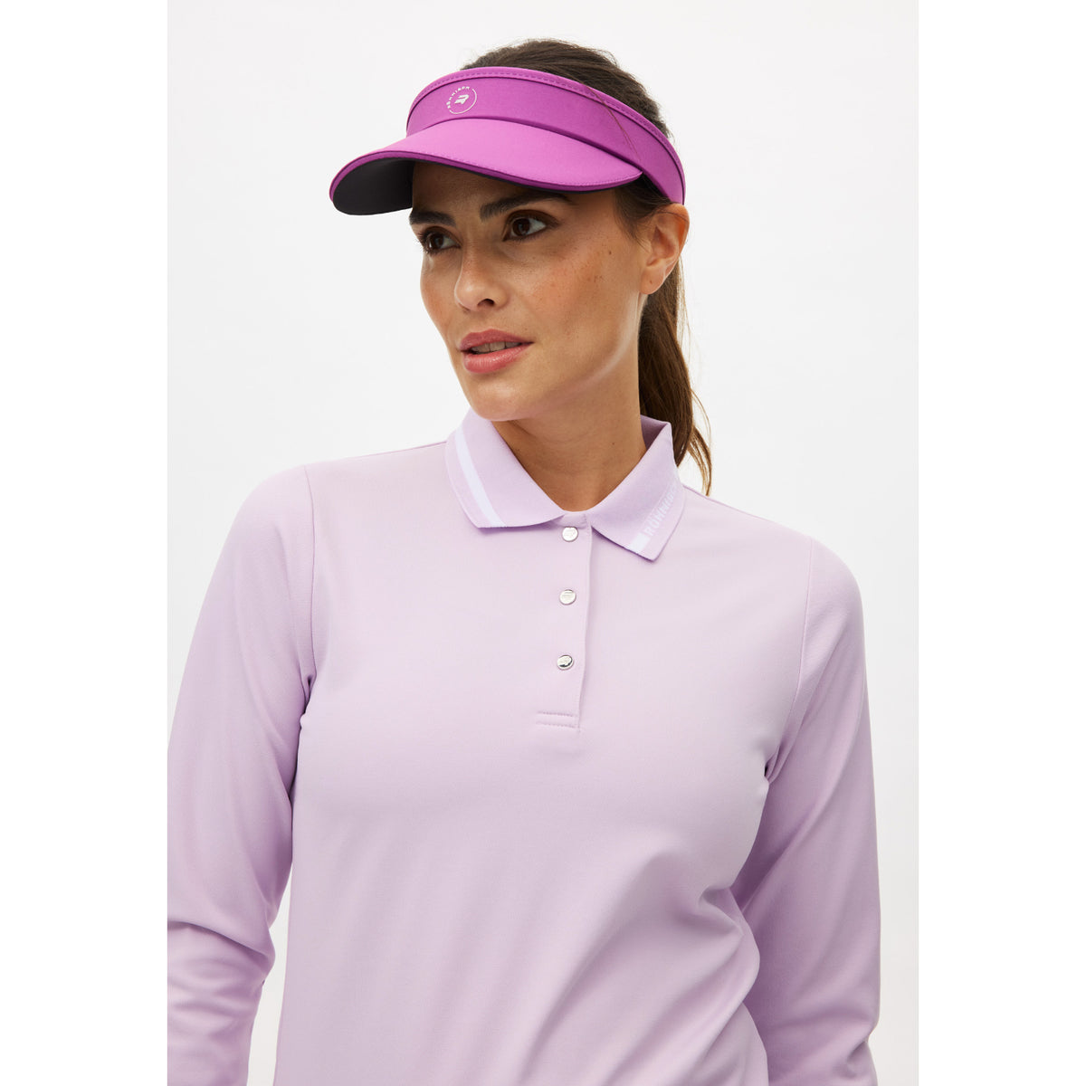 Rohnisch Ladies Fine Brushed Back Mid-Layer Where Sophisticated Style Meets Cosy Golf Comfort