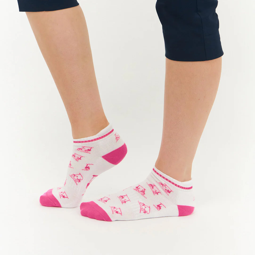Surprizeshop Ladies 3 Pair Pack Golf Socks