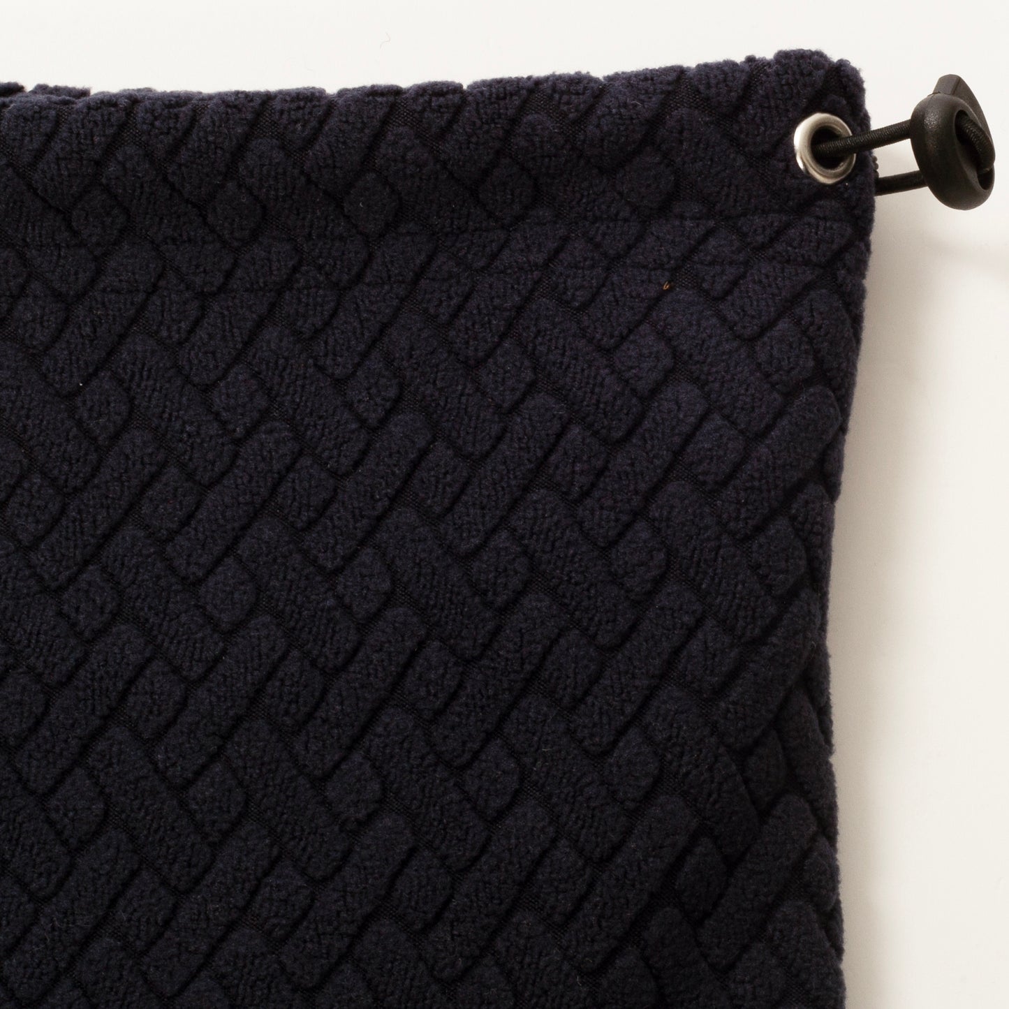 Green Lamb Ladies Textured Fleece Snood Black