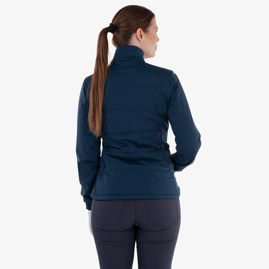 Galvin Green Women's Navy Quilted Jacket with Water Repellent Finish