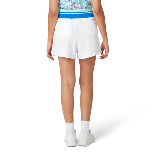 Original Penguin Ladies High Waisted Pull-On Colour Block Shorts - Last Pair XS Only Left
