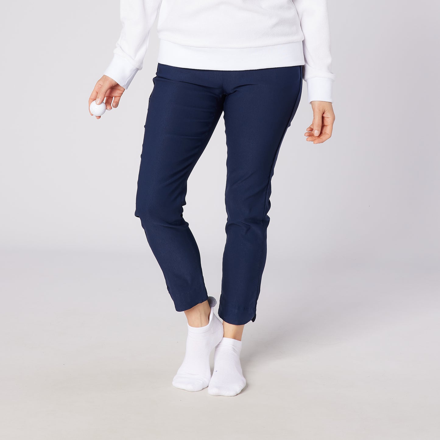 Swing Out Sister Ladies Core Dark Navy 7/8 Golf Trousers