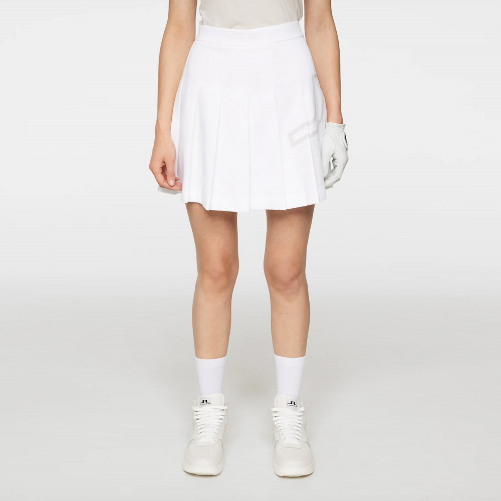J.Lindeberg Ladies Pleated Skort with Bridge Print