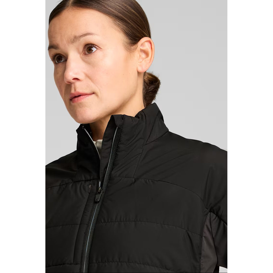 Puma Golf Ladies Primaloft Quilted Jacket in Black