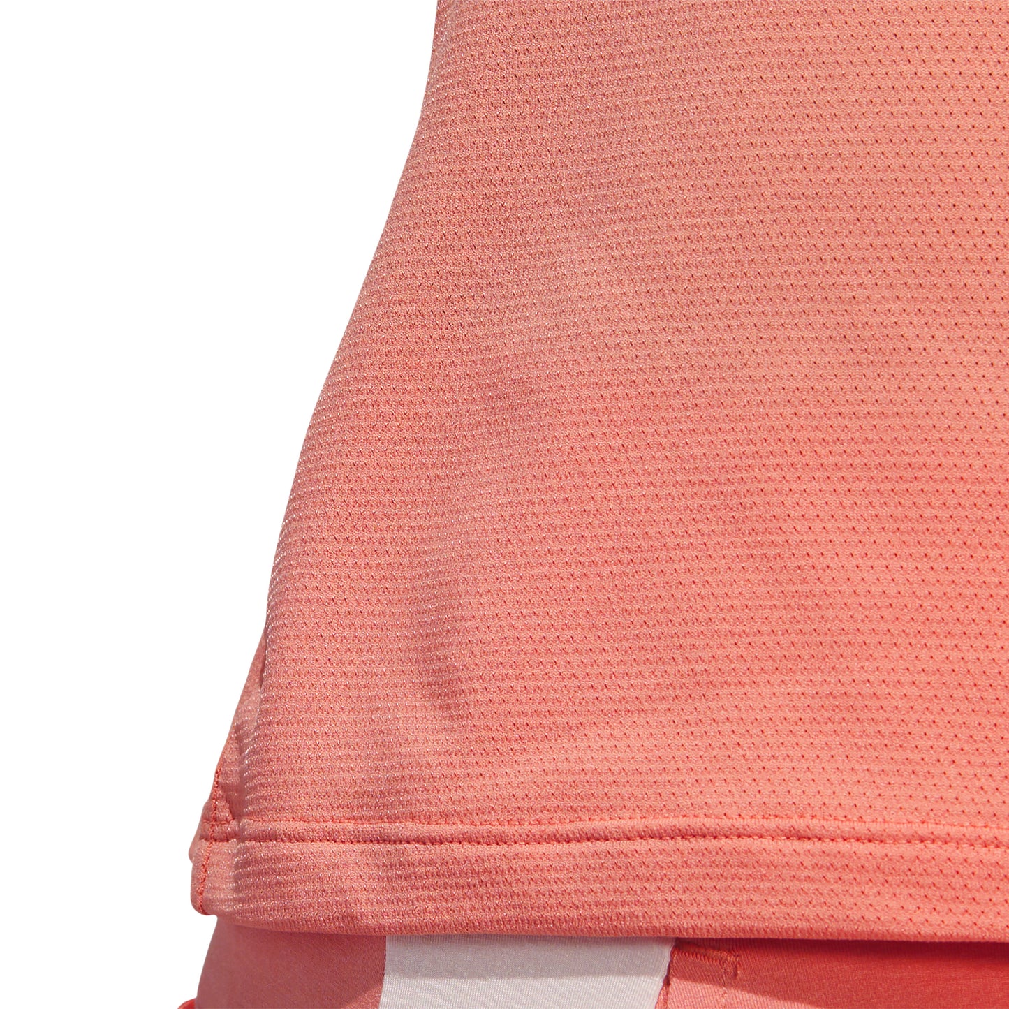 adidas Ladies Short Sleeve V-Neck Golf Top - Last One Small Only Left