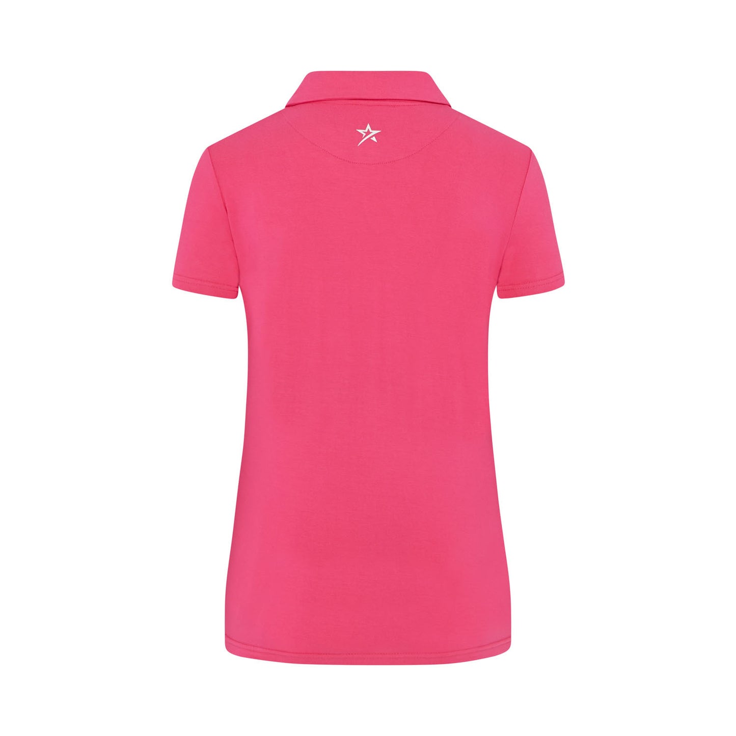 Swing Out Sister Ladies Ultra-Soft Stretch Short Sleeve Polo in Lush Pink