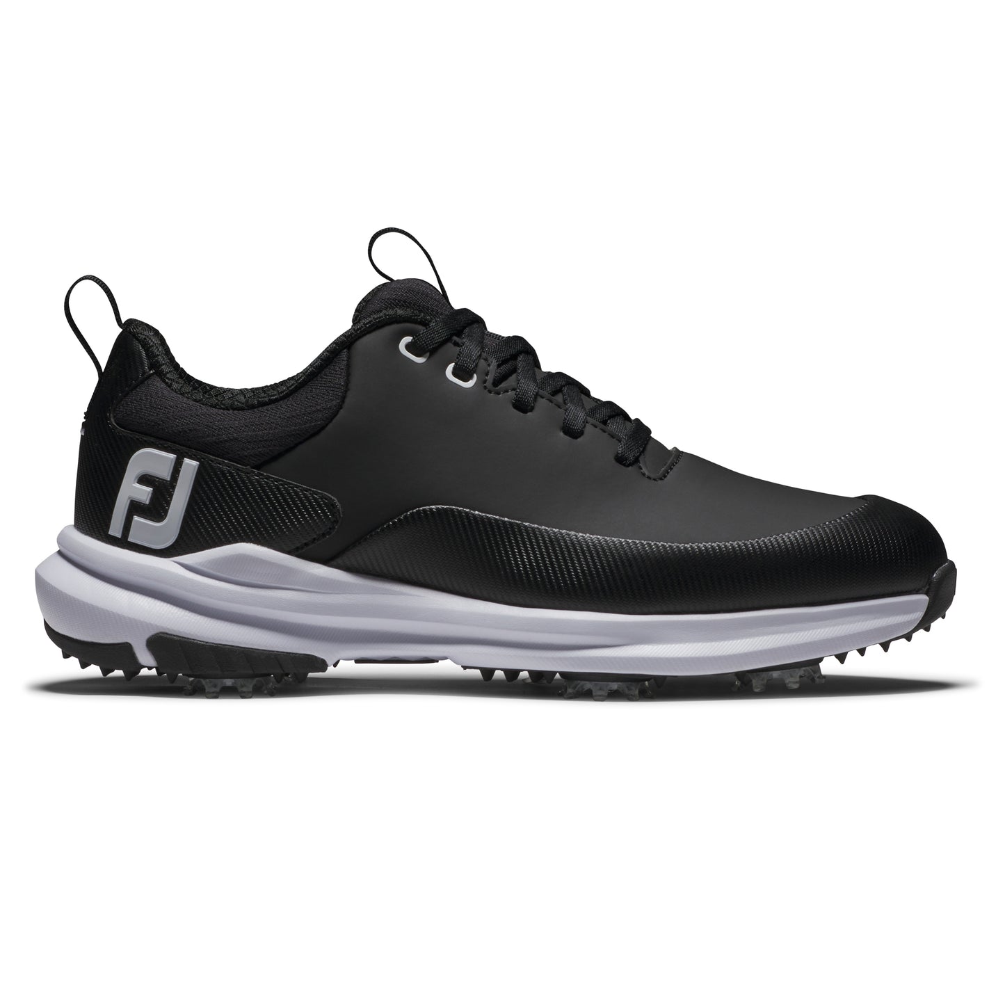 FootJoy Ladies Waterproof Tour Rival Golf Shoe in Black with SoftSpikes