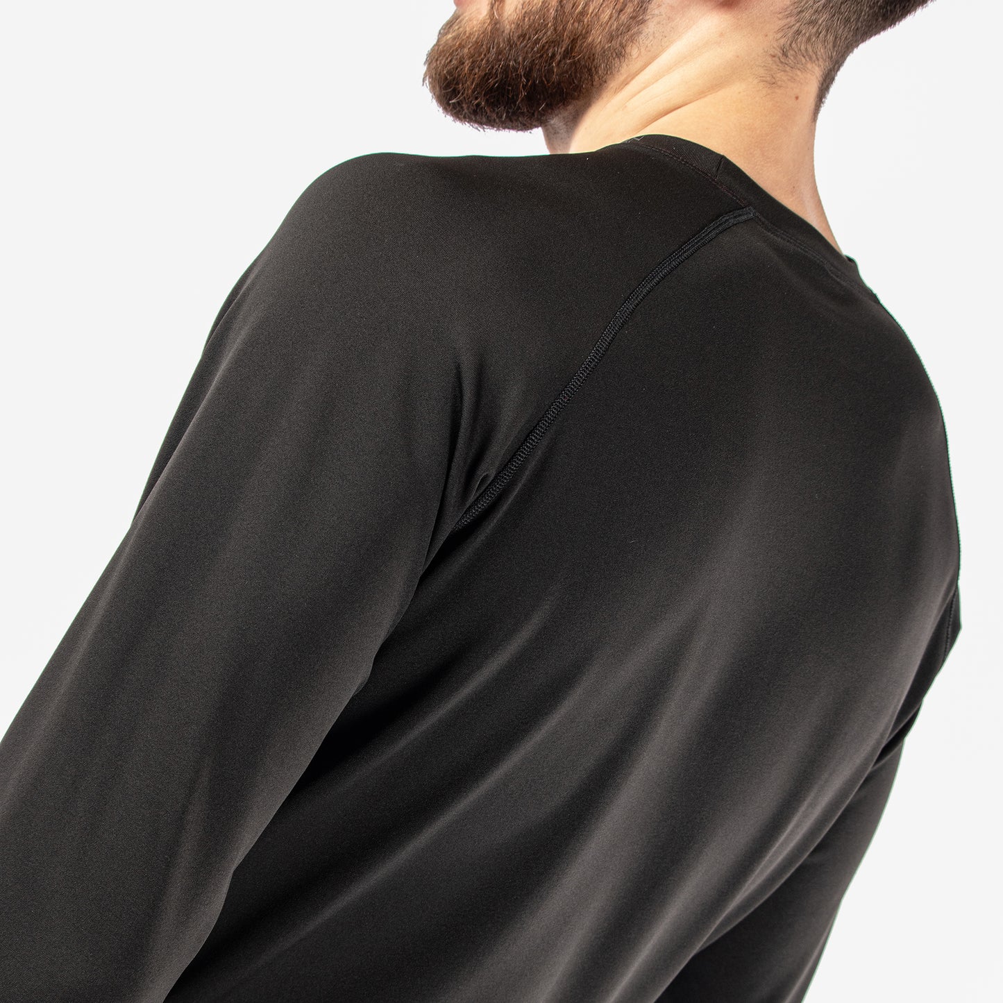 Galvin Green Mens Thermal Crew Neck Base Layer in Black