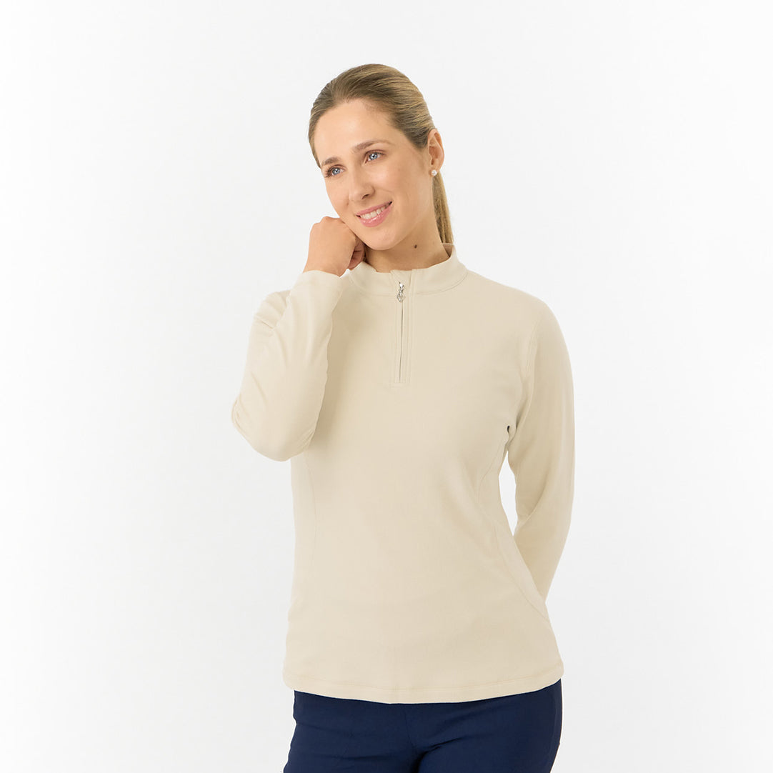 Pure Golf Ladies Super Soft 1/4 Zip Fleece