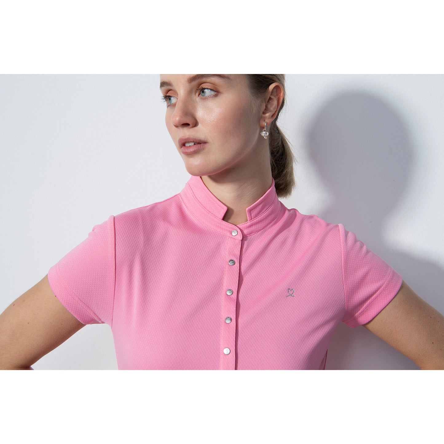 Daily Sports Ladies Cap Sleeve Honeycomb Print Dress - Last One Small Only Left
