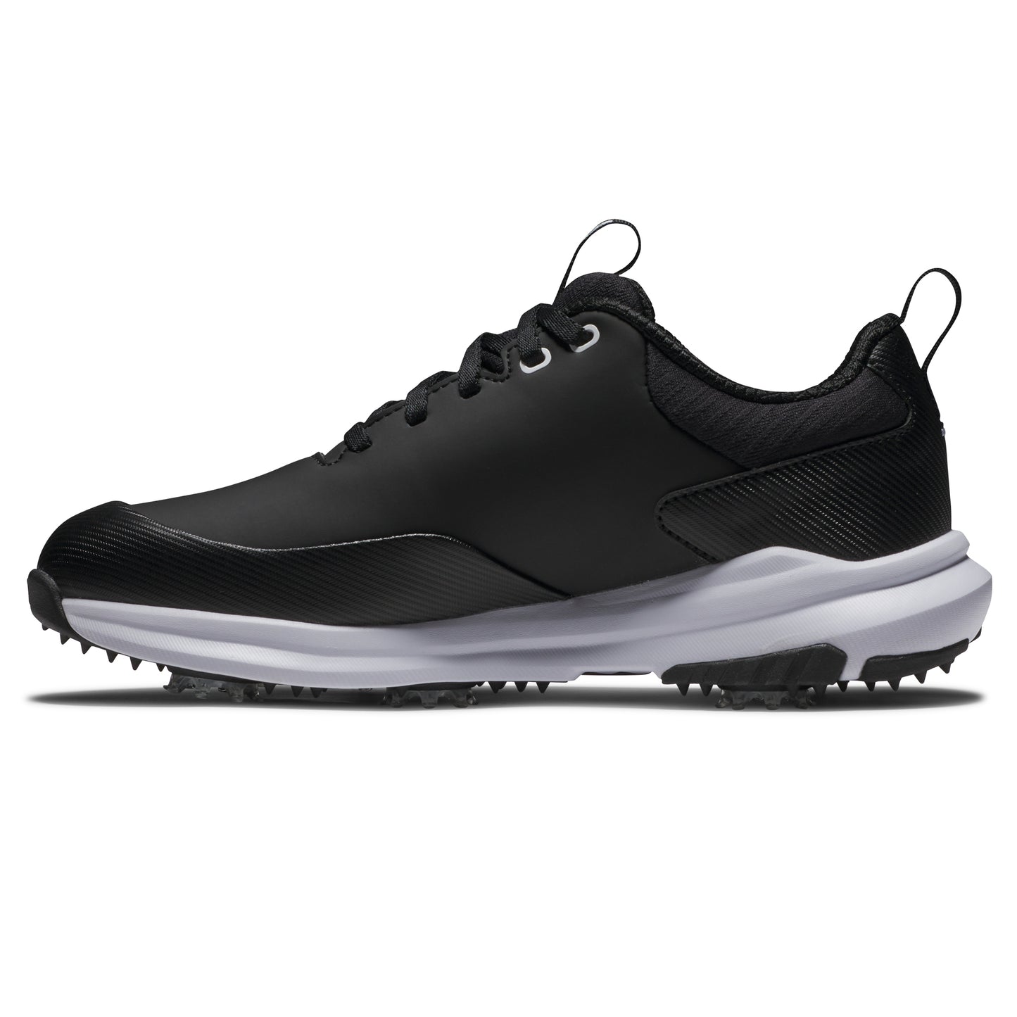 FootJoy Ladies Waterproof Tour Rival Golf Shoe in Black with SoftSpikes