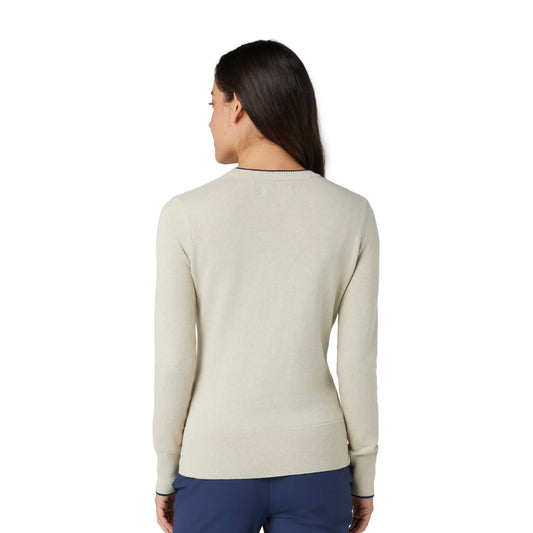 Original Penguin Ladies Cotton Blend Crew Neck Sweater - Last One Large Only Left