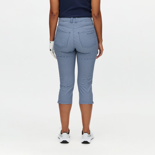 Rohnisch Ladies Printed Capris for Lightweight Comfort with a Clean, Feminine Look