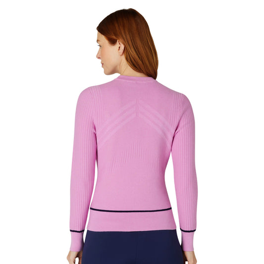 Callaway Ladies Cotton blend Chevron Sweater - Last One Small Only Left