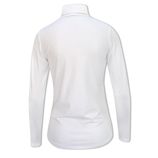 Glenmuir Ladies Long Sleeve Cotton Roll Neck for Graceful Layering with Everyday Comfort