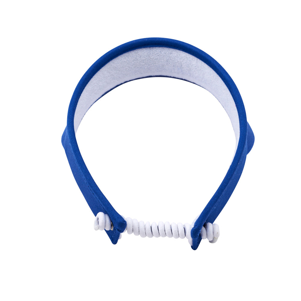 Surprizeshop Ladies Golf Visor with Magnetic Ball Marker in Royal Blue