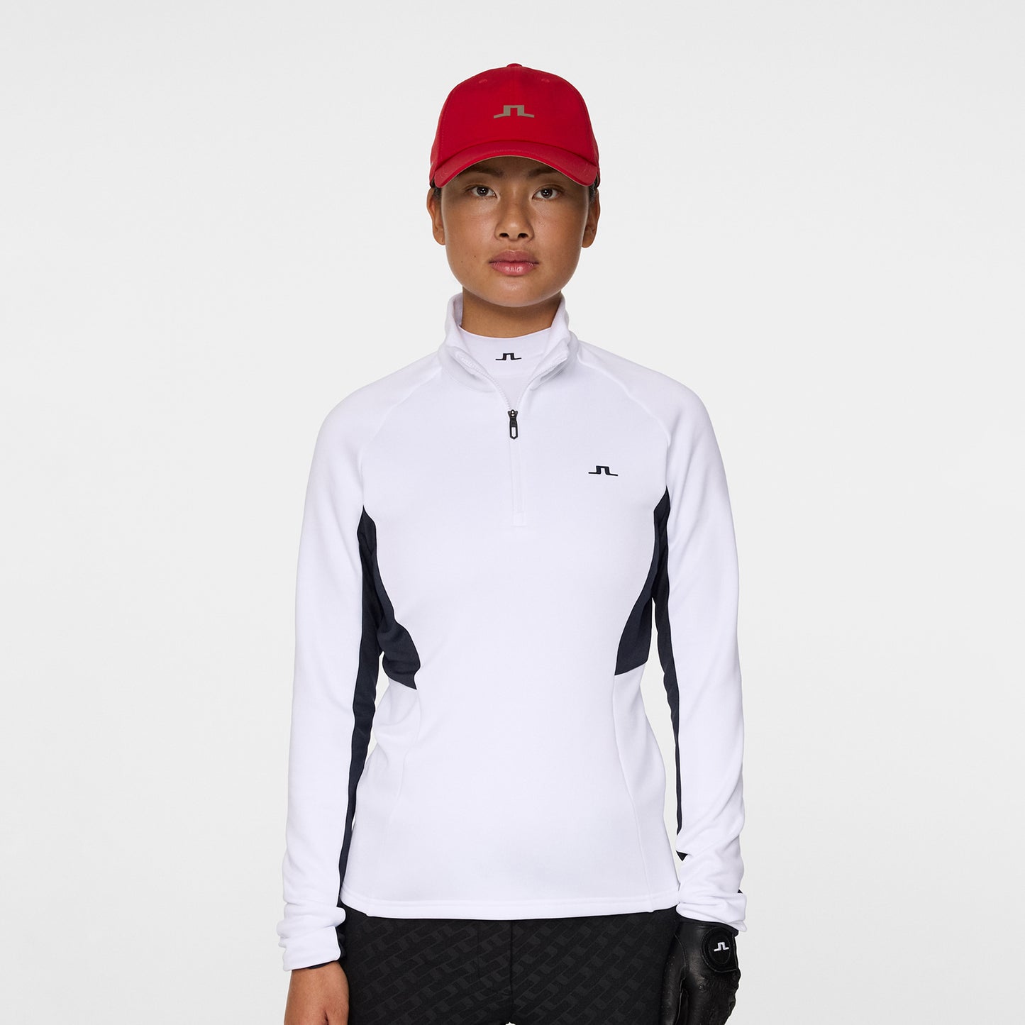 J.Lindeberg Ladies Mid-Layer with Fleece Trimmed Collar