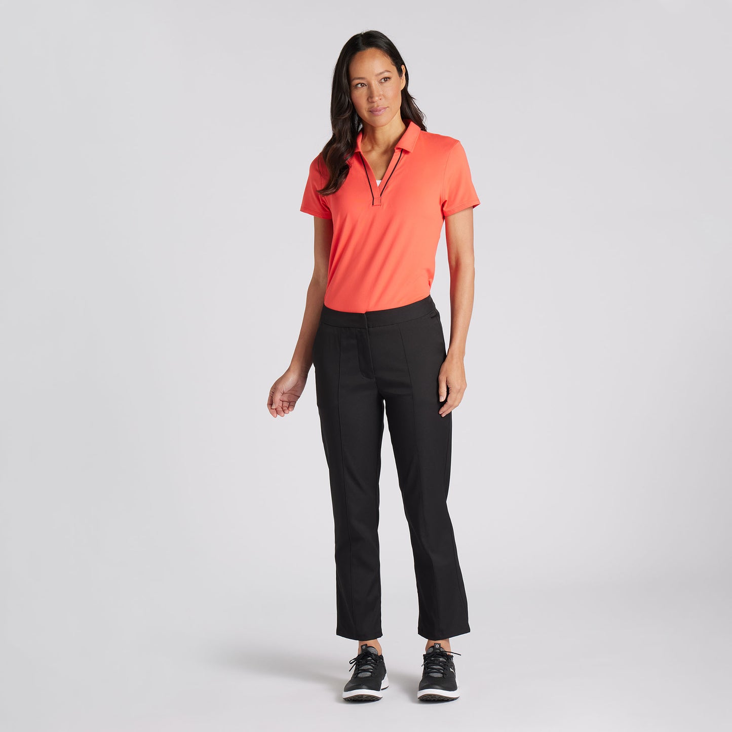 Puma Women's Mid-Rise 7/8 Trouser in Black - Last Pair XXL Only Left