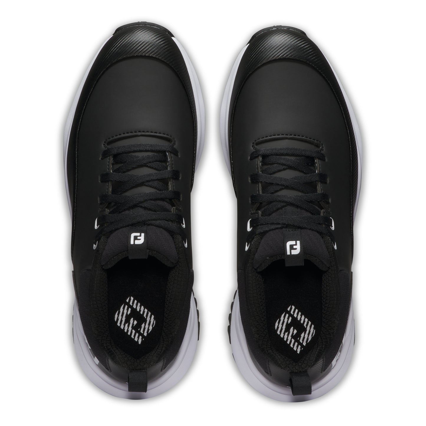 FootJoy Ladies Waterproof Tour Rival Golf Shoe in Black with SoftSpikes