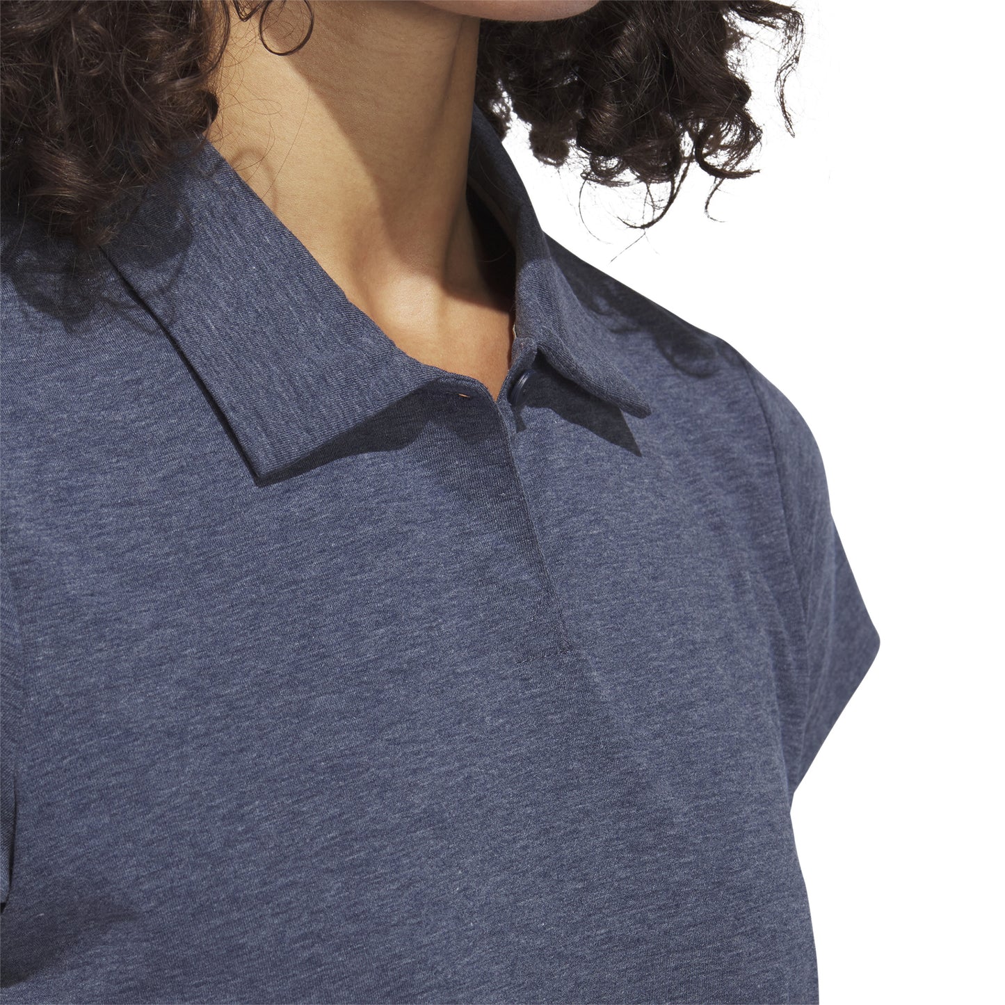 adidas Ladies Go-To Short Sleeve Golf Polo in Collegiate Navy - Last One XL Only Left
