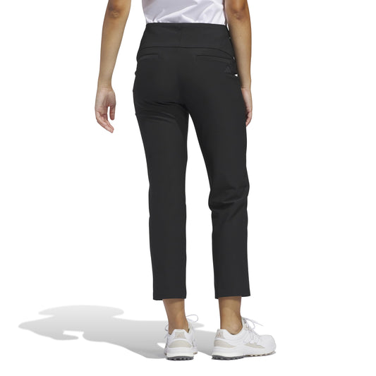 adidas Golf Ladies Pull-On 7/8 Trousers - in Black - Last Pair Size XL Only Left