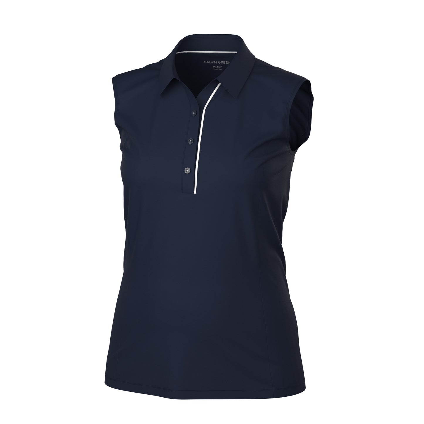 Galvin Green Ladies Sleeveless Polo with VENTIL8 PLUS in Navy