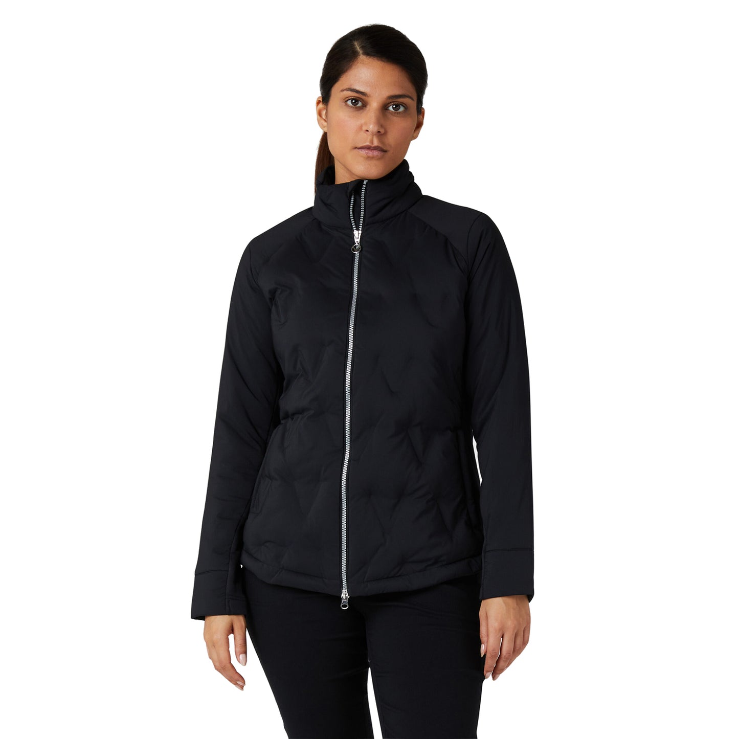 Callaway Ladies Quilted Chevron Jacket in Black