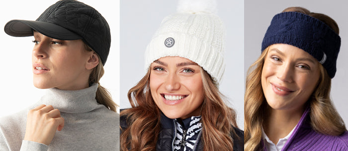 Women's winter headwear at GolfGarb