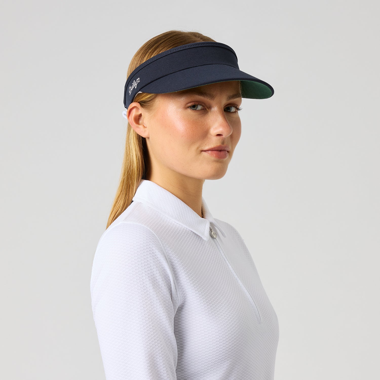 Daily Sports Ladies Visor with Adjustable Fit in Navy