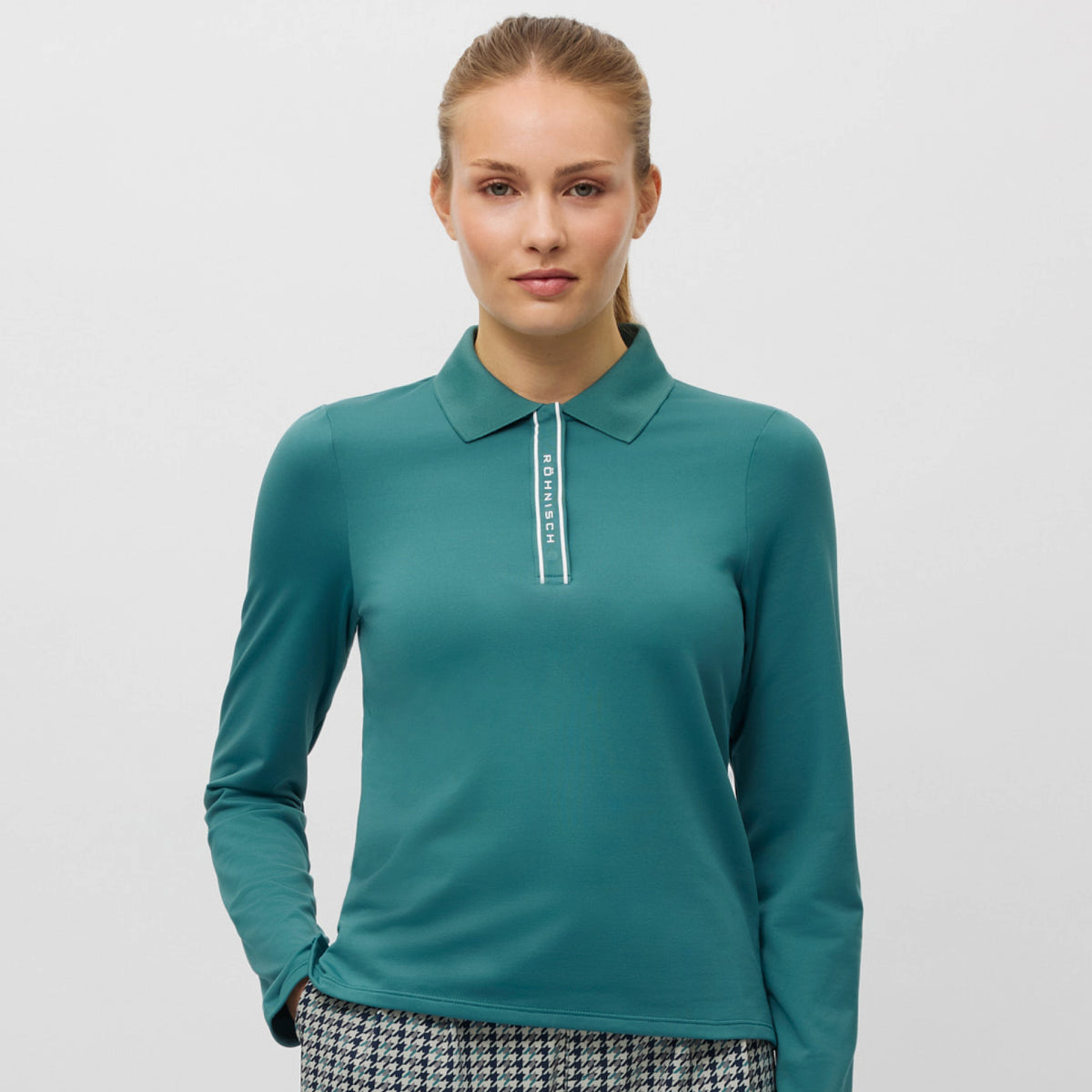 Rohnisch Ladies Brushed Back MId-Layer - Refined Comfort for Crisp Fairway Days