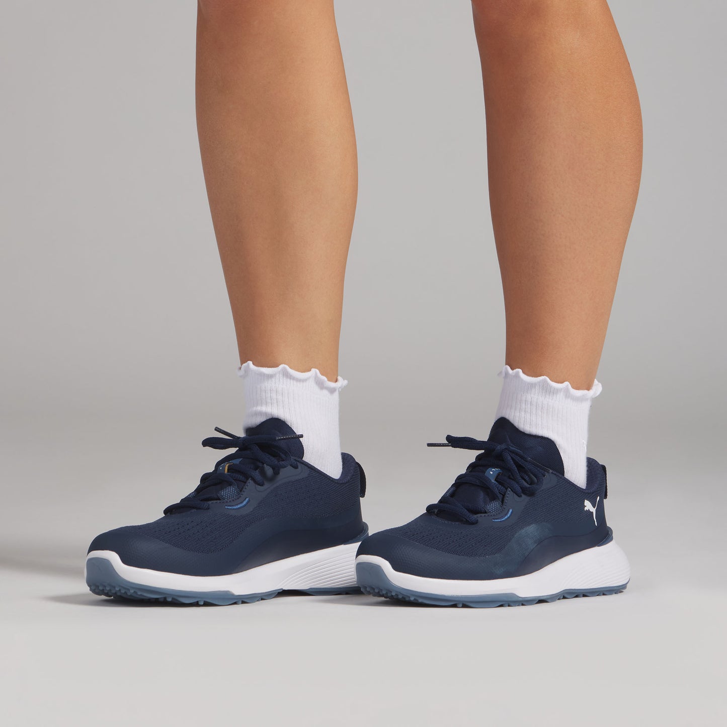  Puma Ladies Spikeless Waterproof Golf Shoes with On Trend Trainer Style Silhouette