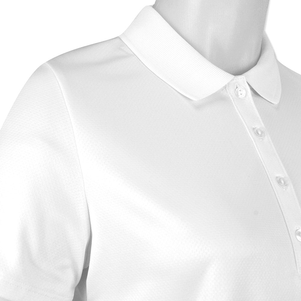 Callaway Ladies Short Sleeve Swing Tech Polo with Opti-Dri in Bright White