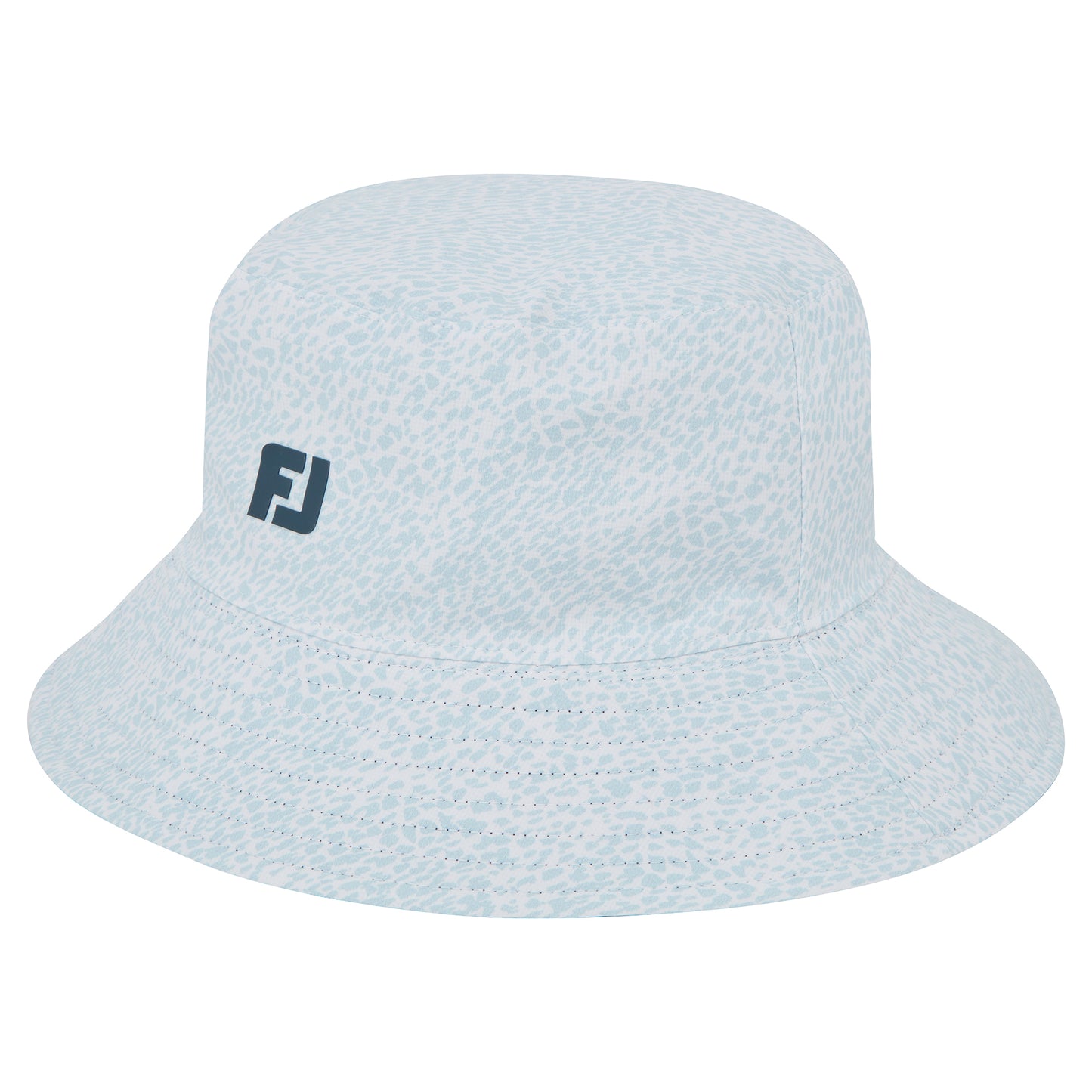 FootJoy Women's Reversible Bucket Hat in Navy & Animal Print