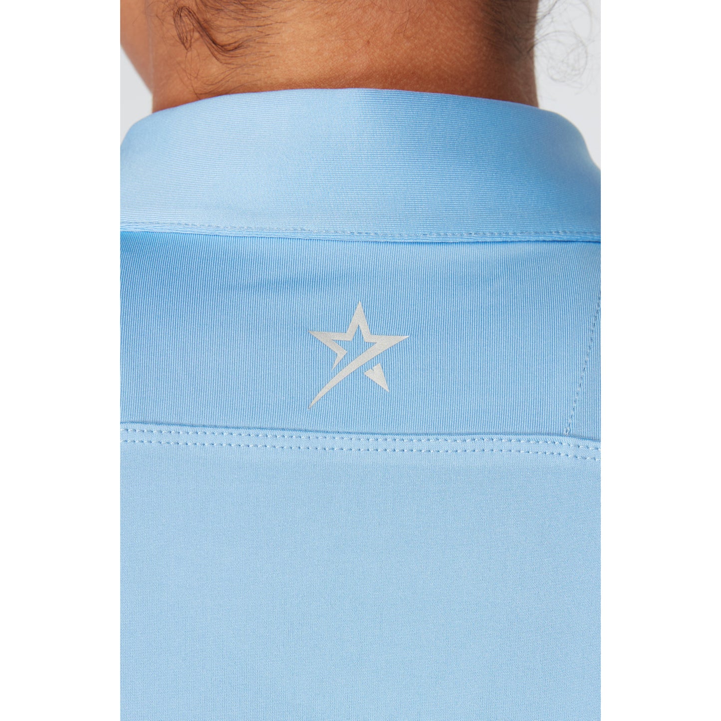 Swing Out Sister Sleeveless Polo in Tranquil Blue