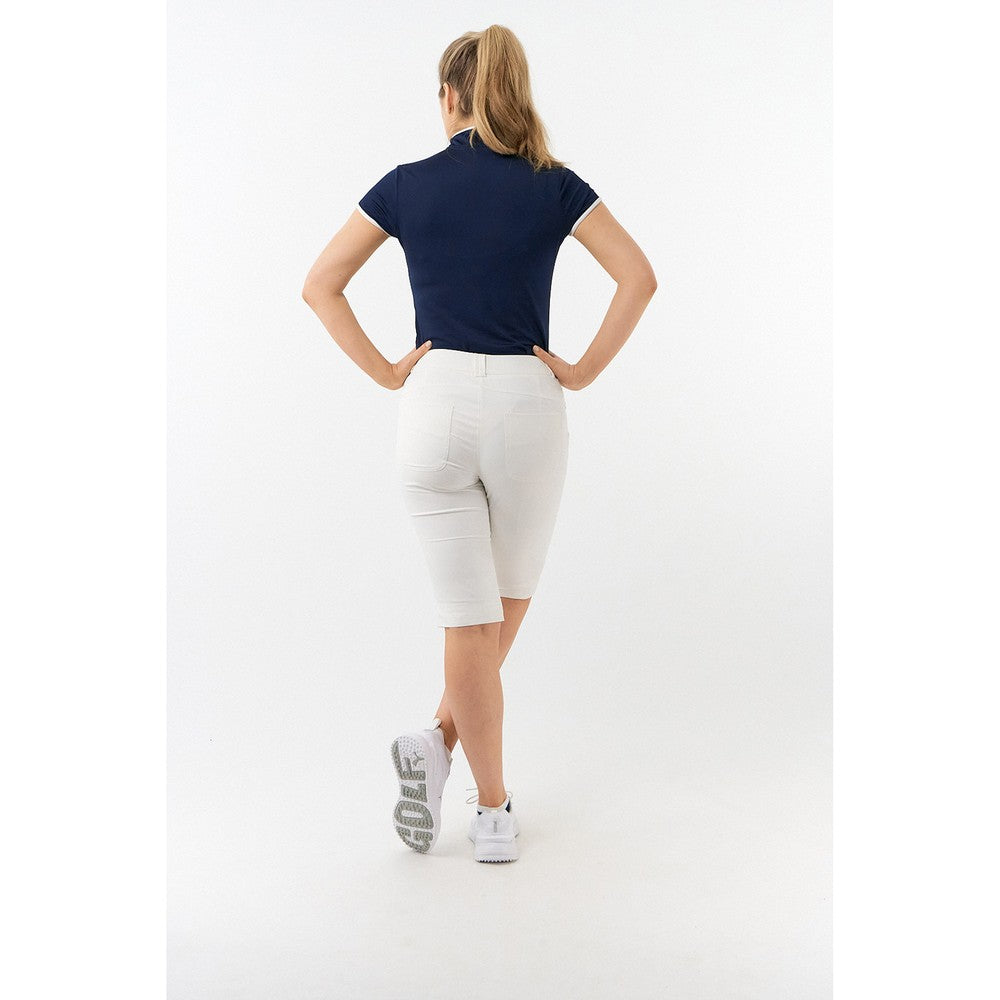 Pure Golf Ladies Bermuda Short in White