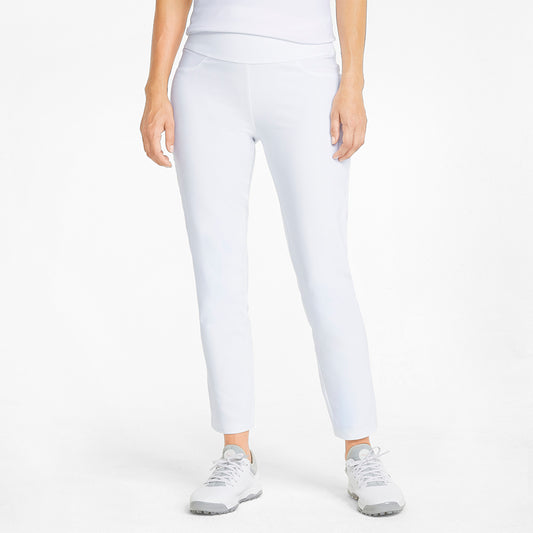 Puma Ladies PWRSHAPE Pull-On 7/8 Trousers in Bright White