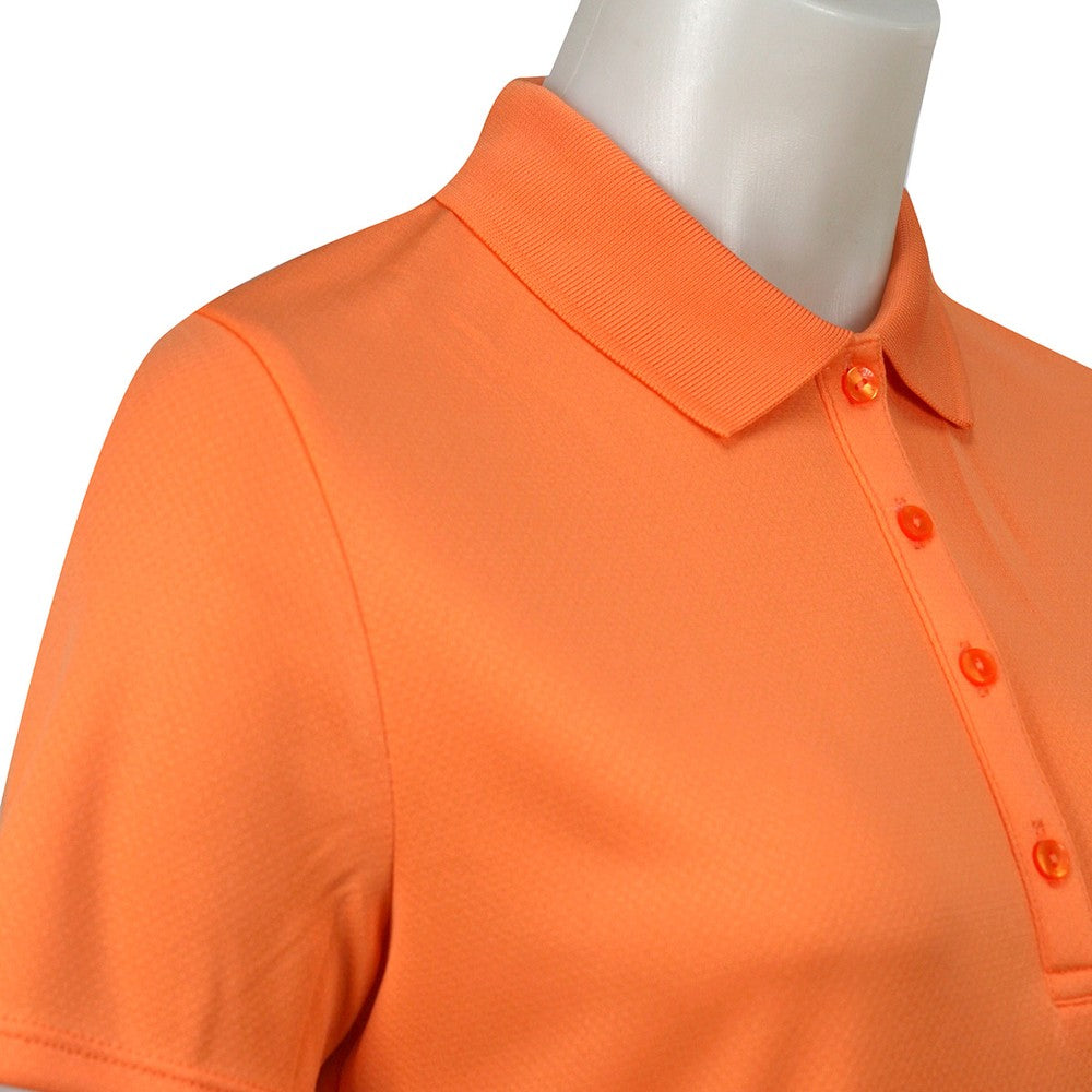 Callaway Ladies Short Sleeve Swing Tech Polo with Opti-Dri in Nectarine