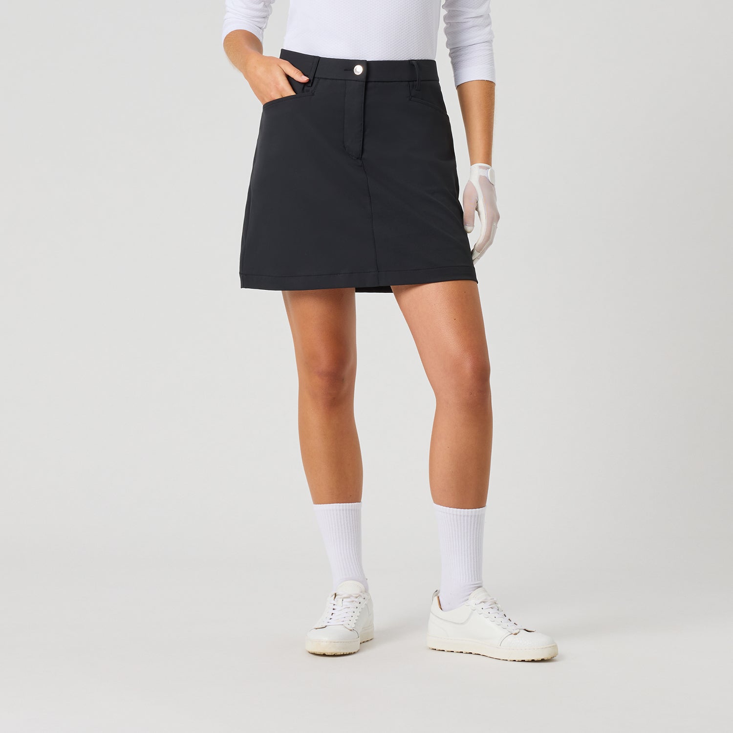 Daily Sports Ladies Golf Skort in Black - Performance Meets Style