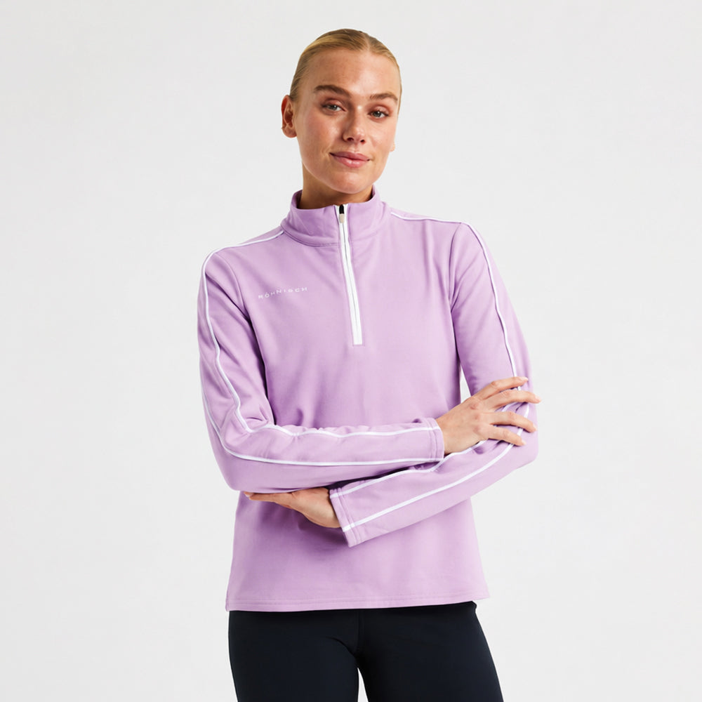 Rohnisch Ladies Thermal Brushed Back Mid-layer for Cool-Weather Chic On & Off the Course